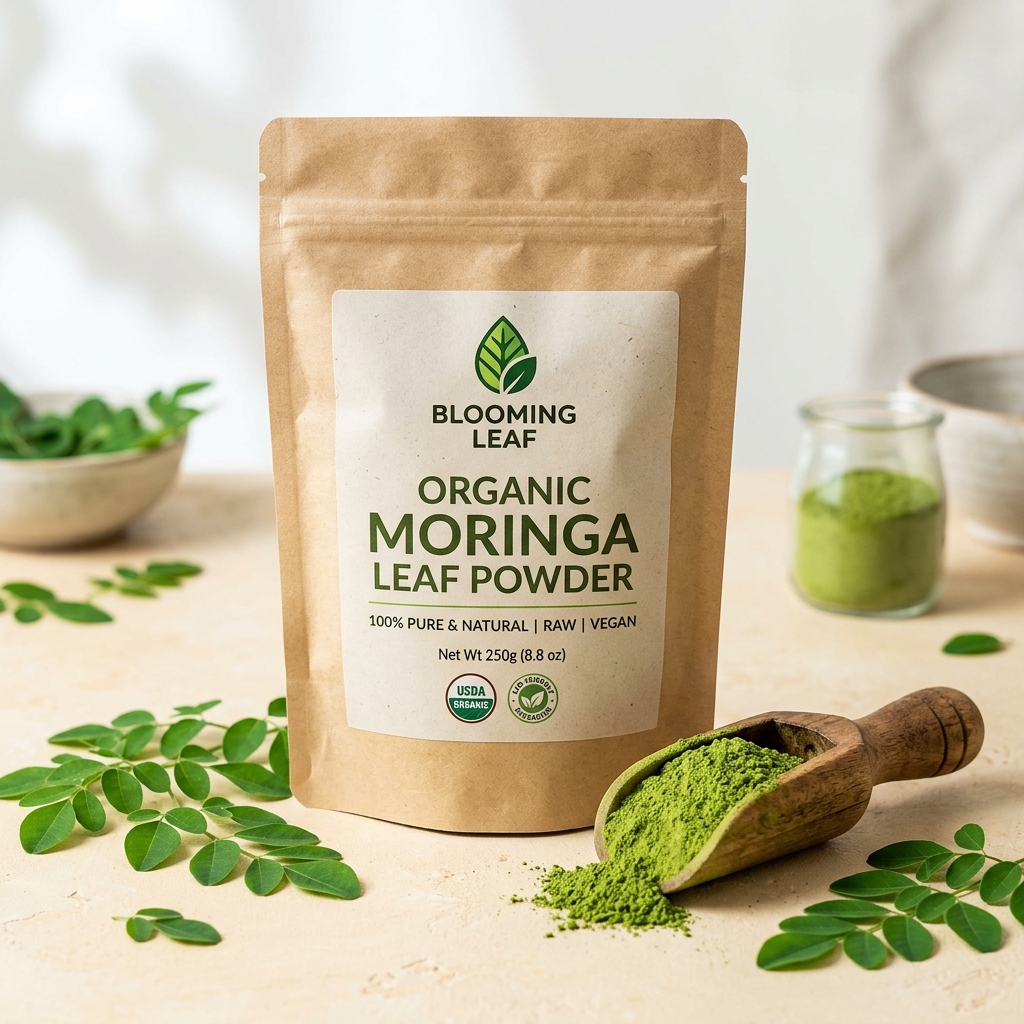 Organic Moringa Leaf Powder